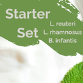 L. reuteri + L. rhamnosus + B. infantis | Joghurt Starter Set | Glücklicher Darm | Starterkulturen | Packung mit 3